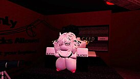 getting fucked by my horny fan in roblox