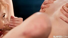 I can't stop, Lena devours Olivia's body with hunger