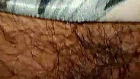 ohh, your dick feels so hard against my wet hairy pussy, wife