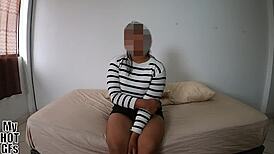 Xiomara Gets a Massive Cum Blast on Face!