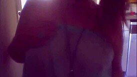 look at those big tits on this milf! he exclaims while fucking her