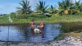 Brazilian wife gets pounded bare by another guy as husband watches in tears.