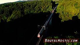 I’m totally tied up, this teen bondage session is so extreme!