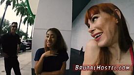 I’m totally tied up, this teen bondage session is so extreme!