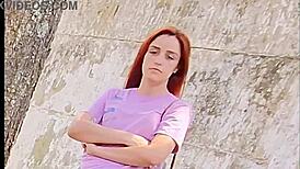 Punheta no carro em publico para gostosa no ponto de �nibus