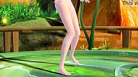 megurine luka in popipo project diva nude mod full nude bunny costume 😍