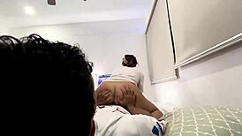 Met my curvy ex-girlfriend and made her moan loud! 🔥