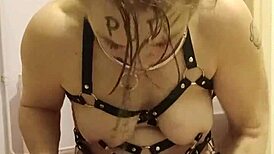 Slave Maid Licks Toilet With Buttplug