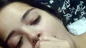 esposa submissa debora prado gives sloppy deepthroat every night before bed 😜