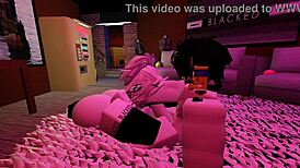 getting fucked by my horny fan in roblox