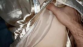 Convinced this skinny 18-year-old Latina to bang all night long