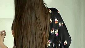 J Floozy Bent Over Sucking!