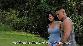 Tattooed Latina Dilan Clavijo's Gym Session Ends in Naked Group Sex with Monster Cock Riding