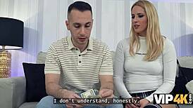 vip4k tricked her bf while banging the stunning blonde babe