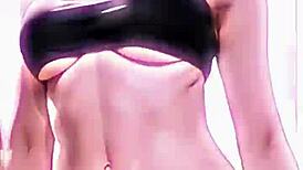 Leticia models in a sexy bikini, feeling confident