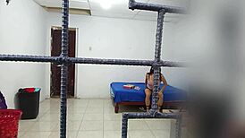 Flashing while husband away