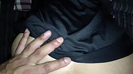 Man, the landlord totally banged her for the house rent, check this curvy babe’s ass worship close-up! 😍