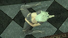 In this 3d porn, jaheira eagerly sucks the cock, leading to intense facial cumshots.