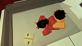 Slut Gets Fucked By Random Guy In Roblox.