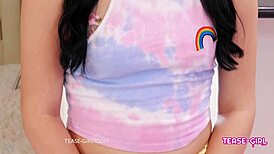 Teen Brunette Delivers An Absolutely Amazing Porn Interview