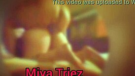 Yo, Miya Triez is one hot married vagabunda do corno!