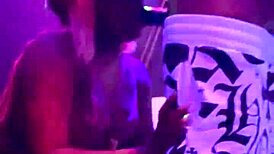 Bent Over and Riding That Sloppy Monster Cock in Tokyo