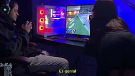 Wife competes with Spider-Man 2 in hardcore action! 😏