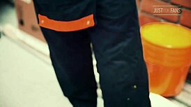 moscow garage tale of two mature men banging hard