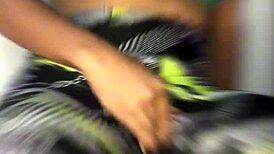 Young Latina Babe Masturbates With Dildo