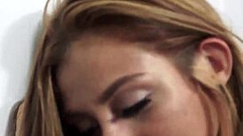 Small teen Dakota in threesome with black partner