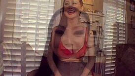 Angie's babysitter gets screwed at work while her boys are locked up 😏