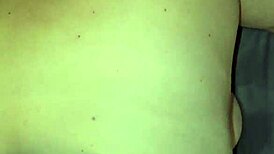 boldly playing with pregnant milf's big ass