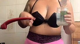 redhead bbw cums on bbc over n over again