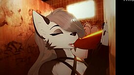 So, there’s this group with 5 furry folks getting wild, showing off big asses and natural tits while going hard with blowjobs and anal