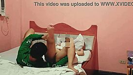 hot asian chubby pinay girl gets missionary sex in hotel and swallows cum