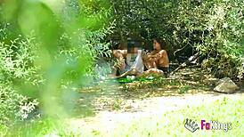 Elena de la Vega picks up guys for outdoor quickies this summer.