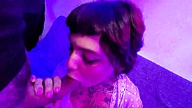 CUTE ALT TEEN 18+ FUCKS LUCKY GUY AND ENDS WITH HER MOUTH FILLED WITH CREAMY CUM PREVIEW