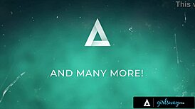 neglected petite lulu chu dominated by tall tattooed roommate rocky emerson