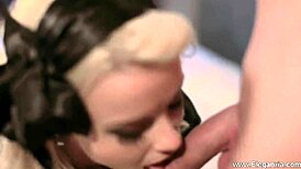 Deep Throat Hottie Shows Elegance in Exotic Asian Interracial Massage Session