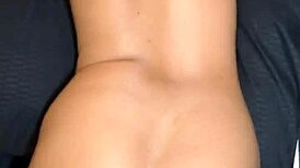 18YO Thai Teen Nailed Hard from Behind by Big White Cock in POV