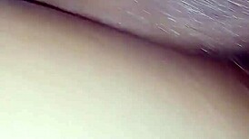 Not long after the lesbies start kissing, they grab the double ended dildo 😏