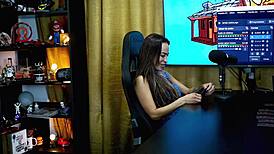 Belinha Baracho surprises host with steamy kiss