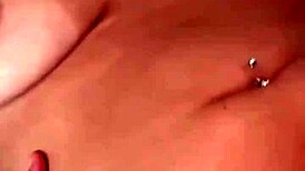 Fucking my friend with my rubber dick in lesbian action