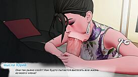 Nurse milf titty fucks in divine heel part 5.