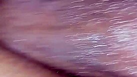 Not long after the lesbies start kissing, they grab the double ended dildo 😏