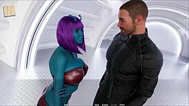 So, this couple dives into a wild 69 game through spacetime, exploring every twist and turn in their intimate adventure