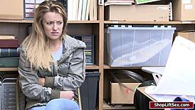 Shoplifter Kate and LP's hardcore fuck!