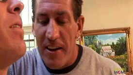 Brunette Milf's Big Fake Tits Bounced in Cowgirl Anal