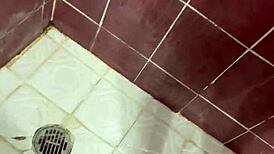 Mexican Amateur Pees in Shower for Sugar Daddy