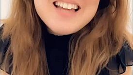 Lil Fun At Work Teasing Big Clit